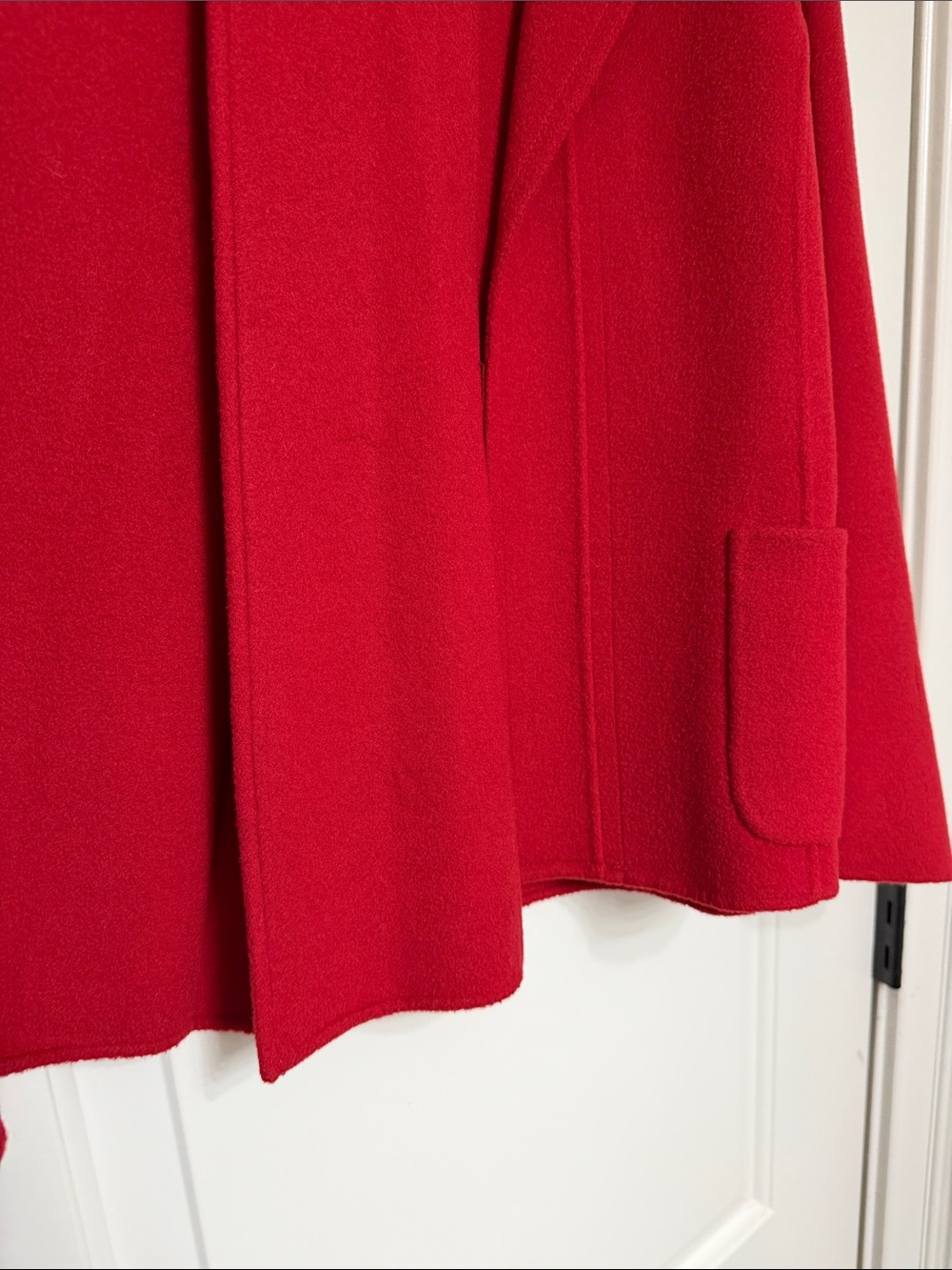 Talbots Red Open-Front Blazer - Picture 5 of 6